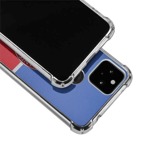 NFL New York Giants Vintage Google Pixel 5 Clear Case